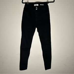 Angels Black Curvy Skinny Jeans